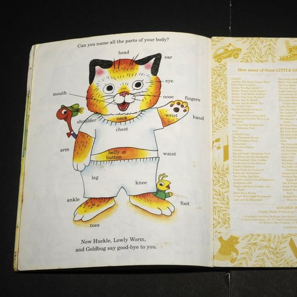 Vintage Richard Scarry Little Golden Book 'Best Little Word Book Ever!' 1992 - Picture 11 of 12
